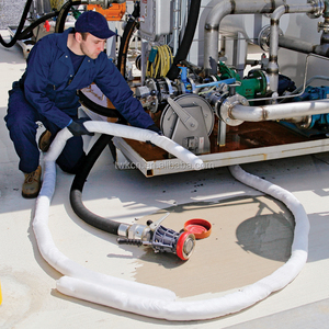100% olio di polipropilene solo materiale chimico assorbente per pulire il liquido per fuoriuscite di liquido per il controllo di emergenza per il solo inquinamento petrolifero usa il calzino - Product Image 5
