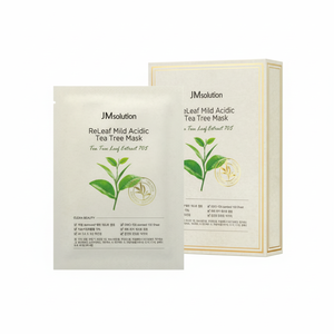JM โซลูชั่นมาสก์บรรเทาใบหน้าแพ็คต้นไม้ชาที่เป็นกรดอย่างอ่อนโยนบรรเทา - Product Image 1