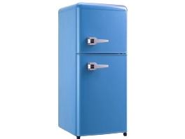 <span class=keywords><strong>Nevera</strong></span> <span class=keywords><strong>Vintage</strong></span> de 2 puertas, refrigerador retro de montaje superior, 86L/ 102L/ 112L/ 138L, mini <span class=keywords><strong>nevera</strong></span> portátil para el hogar/oficina/Cocina/dormitorio - Product Image 5
