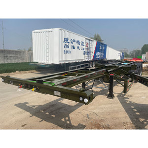 20 ft 40 tấn Skeleton <span class=keywords><strong>container</strong></span> bán Trailer 40ft <span class=keywords><strong>container</strong></span> <span class=keywords><strong>Chassis</strong></span> để bán - Product Image 6