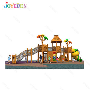 Pas cher Parc D'attractions Manèges Équipement Enfants Aire De Jeux Extérieure En Bois Cadre D'escalade - Product Image 3