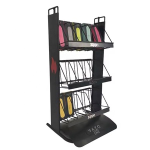 Tùy chỉnh dây kim loại truy cập hàng đầu hiển thị đứng <span class=keywords><strong>3</strong></span> tầng vẻ đẹp trang điểm cửa hàng mỹ phẩm Rack hiển thị sơn móng tay hiển thị - Product Image 2