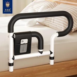 Nouvelle barre d'appui de lit pour personnes âgées, aide à se lever, garde-corps de lit pour personnes âgées, cadre d'aide à la levée en acier inoxydable - Product Image 2