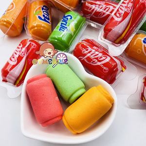 Bonbons et cola emballés saveur fruitée en forme de Fenda confiture de fruits gomme à bulles sucrée dans des boîtes en bouteille - Product Image 2