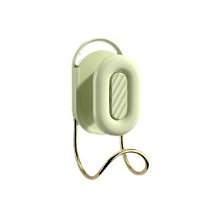 Crochet adhésif mural pour lavabo, couleur crème jaune, sans perçage, forme ronde, crochet de rangement pour salle de bain, pour lavabos - Product Image 3