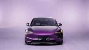 Pour <span class=keywords><strong>Tesla</strong></span> modèle 3 Kit de carrosserie en Fiber de carbone sèche modèle 3 AE diffuseur de lèvre avant becquet jupe latérale modèle 3 Kit de carrosserie - Product Image 4