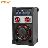 CQA سماعات مزدوجة 8 بوصة 2.0 عالية باس الوسائط المتعددة نظام مكبر الصوت النشط مع USB/SD/BT