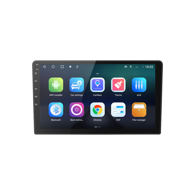 Universal Android Car Player 9 Inch 8+256GB 2K Touch Screen 4G Wifi Navigation Gps Audio Car Radio with 360 Panoramic Camera
