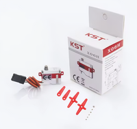 Servomoteur numérique KST X06H V6.0 en alliage d'aluminium et acier trempé, couple de 1,8 kg, haute performance pour planeurs RC