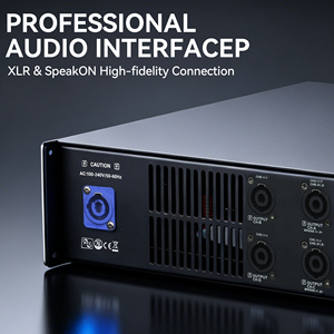 Amplificador de Potencia Profesional Paulkitson PFC10000, 4 Canales, 2X1300W, 2U, Clase <span class=keywords><strong>TD</strong></span>, Metálico - Product Image 2