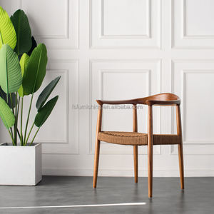 Popolare più venduto a basso prezzo mobili per la casa in legno di frassino bianco con rattan cuscino di dimensioni <span class=keywords><strong>standard</strong></span> per il tempo libero <span class=keywords><strong>sedia</strong></span> <span class=keywords><strong>sedia</strong></span> da pranzo - Product Image 3