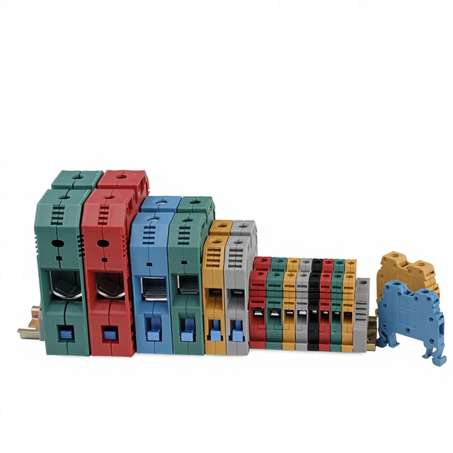 JOHNN MRK Series Din Rail Terminal Block 2.5mm²~120mm² Multiple Sizes Available