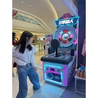 Fei Xiang FX-B1 Machine de boxe en métal la plus populaire avec lumières clignotantes pour salles de jeux d'arcade, garantie 1 an, un joueur