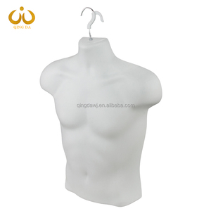 Maniquíes de Torso Masculino Curvo de Plástico Negro Baratos, Ajustables, Usados, para Colgar, Busto de <span class=keywords><strong>Hombre</strong></span> de <span class=keywords><strong>Medio</strong></span> <span class=keywords><strong>Cuerpo</strong></span> - Product Image 3