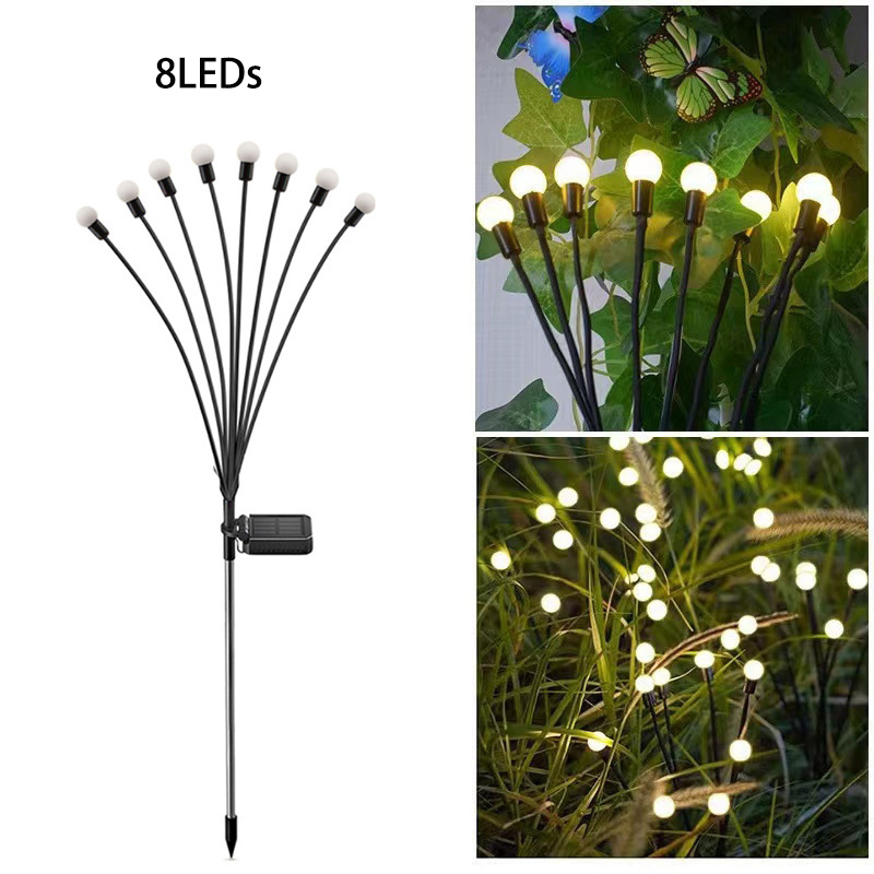 8 lumières chaudes