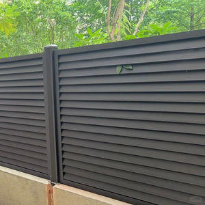 Chống leo lên ngoài trời Vườn nhôm sự riêng tư hàng rào đá phiến hàng rào tấm hồ sơ - Product Image 1