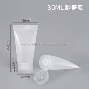 Tube souple d'emballage cosmétique personnalisé, transparent, écologique, biodégradable, pour crème pour les mains, lotion pour le corps, masque facial, rouge à lèvres - Product Image 6