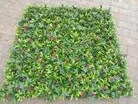 Fausses plantes murales en plastique écologique, 10 pièces, Diy, fausses plantes vertes, vertical, écologique, pour l'intérieur
