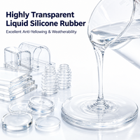 Caoutchouc de silicone liquide à durcissement à l'étain DSA-75xx, hautement transparent, de qualité alimentaire, pour la fabrication de moules, de fournitures médicales, de la marque Doneson Industrial