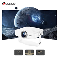 Proyector Nativo 1080P con Enfoque Automático, Android 14, para Interiores y Exteriores, con el Nuevo CPU Allwinner H723 180 °   Proyector de Decodificación 4K con Rotación de 200 Pulgadas