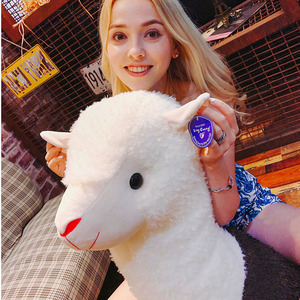 Boneka Alpaca Plush 28 cm Grosir, Mainan Bantal Tidur, Hadiah Acara Perusahaan - Product Image 4