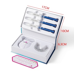 ชุดฟอกสีฟันพกพา Furein Smile พร้อมเจลเปอร์ออกไซด์สูตรใหม่ที่ได้รับสิทธิบัตร และไฟ LED 6 ดวงพร้อมตัวตั้งเวลา - Product Image 1