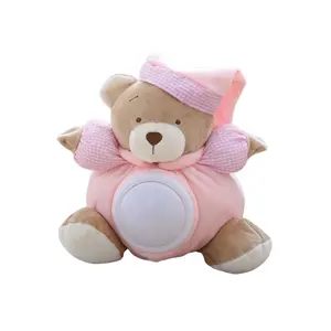 Prodotti di tendenza baby 2023 nuovi arrivi plushie led giocattoli musicali incandescenti farciti simpatico orsetto animale personalizzato