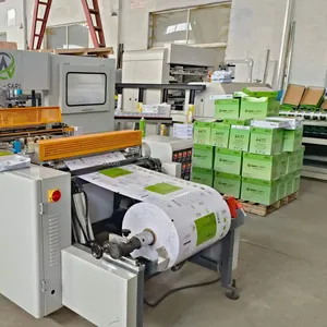 A4 Paper Die Cutting And Packing Machine Automatic