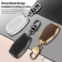 Élégant étui de clé de voiture en alliage de zinc par sublimation de haute qualité pour Geely Galaxy A7 M7 E5 M9 L7 Modèle 2026 L6 Starship 7 Starlight 8