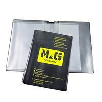 Carpeta de PVC Suave Premium, Carpeta de Plástico Personalizada, Portadocumentos para Vehículos, Portadocumentos para Automóviles, Funda Impermeable para Documentos