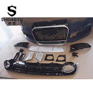 Parachoques de coche para Audi A6 <span class=keywords><strong>C7</strong></span> 2012-2015 actualización RS6 modelo con rejilla de parachoques delantero - Product Image 3