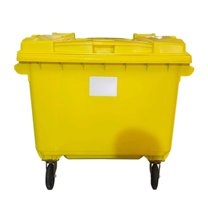 PP Plastic Standing Wheelie <b>Bin</b> Home Hotel Bathroom Kitchen <b>Storage</b> <b>Recycling</b> Feature Portable BDB 660L Outdoor Pedal Dustbin - Product Image 3