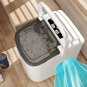Mini machine à glaçons portative Offre Spéciale Machine à glaçons de 1.2 L de capacité Machine à glaçons de cube de comptoir pour le ménage d'hôtel - Product Image 3