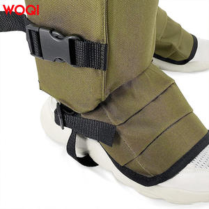 Protections pour jambes WOQI pour la randonnée, l'alpinisme, le camping, protection contre les serpents, mollets adultes, polyester, équipement de plein air - Product Image 1