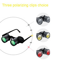 Binocular profesional manos libres para pesca, avistaje de aves, deportes, conciertos, teatro, Opera, TV, ver a la vista
