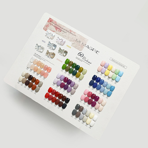 AILANUO New Trending 60 Colors Neon Gel Polish Collection Neon Gel Colors Tpo Hema Free Private Label Gel <b>Nail</b> Polish OEM ODM - Product Image 2