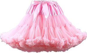 <span class=keywords><strong>Jupon</strong></span> en mousseline de soie pour <span class=keywords><strong>femme</strong></span> Nylon adulte Petti jupe Puffy Tutu <span class=keywords><strong>Tulle</strong></span> jupe princesse Ballet danse jupons sous-jupe - Product Image 6