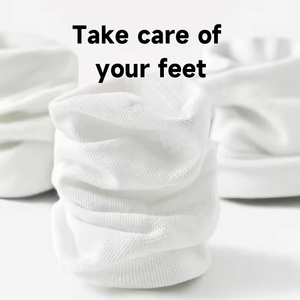 Outdoor Disposable Eco-Friendly <b>Polyester</b>/Cotton Compact <b>Socks</b> – for Hiking Camping, Bulk Order for Retail Hospitality - Product Image 2