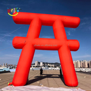 Inflatable tưởng niệm cổng tò vò vòm Nhật Bản Inflatable Đỏ Torii - Product Image 4