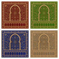 Tapis de prière intelligent iranien Matorchid en laine sur mesure, épaisseur de 6 mm à 15 mm, pour projet de salle de prière