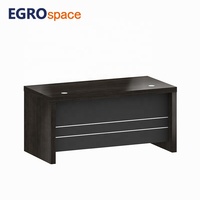 Table de direction EGROspace, style moderne et luxueux, en mélamine, mobilier de direction, table de bureau exécutive