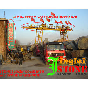 Современный дизайн, гранитные плиты из натурального камня, темно-серый, необработанный блок, Гранитная Брусчатка для могил, полированная - Product Image 6