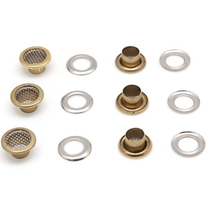 Bottoni in Metallo Dorato Anticato da 9MM, 10MM, 12MM, 14MM, 15MM, Rotondi, Lisci, in Ottone, con Chiusura a Un'Uncinetto, per Jeans - Product Image 5