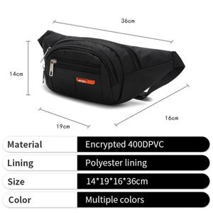 Riñonera Deportiva 2026, Estilo Casual Unisex, Riñonera de Lona de Poliéster para Uso en Exteriores - Product Image 4