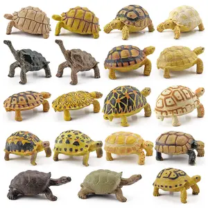 - children's science and education simulation amphibious reptile model Tortoises elephant tortoises star static decoration toys