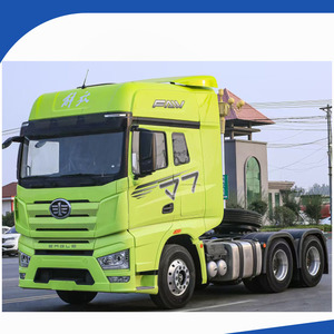 Moins cher Stock Nouveau 2024 Tête de remorque de camion lourd FAW J7 JH6 6x4 Diesel CNG Camions tracteurs - Product Image 1