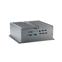 ATOM D2550 Ordenador Industrial sin Ventilador Intel, PC de Caja, 2LAN, 10COM, 10*RS232 o 6*RS485 o 5*RS422, 6USB