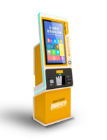 Terminal self-service intelligent ATM08 Arcade Distributeur de billets de banque Accepteur de devises Kiosque de paiement en espèces