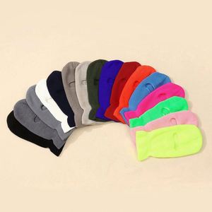 Vente en gros de masques de ski intégraux coupe-vent, style cycliste, pour usage quotidien, unisexe, bonnet tricoté, balaclava - Product Image 3