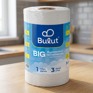 กระดาษเช็ดปากแบบม้วน Bulut MAXI 301 3 ชั้น เนื้อนุ่ม ซึมซับดี ใช้ในบ้าน งานแต่งงาน ผลิตในอุซเบกิสถาน 1x12 ชิ้น - Product Image 2